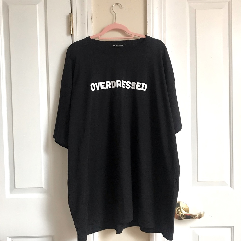 PLT “Overdressed” Graphic T Shirt
